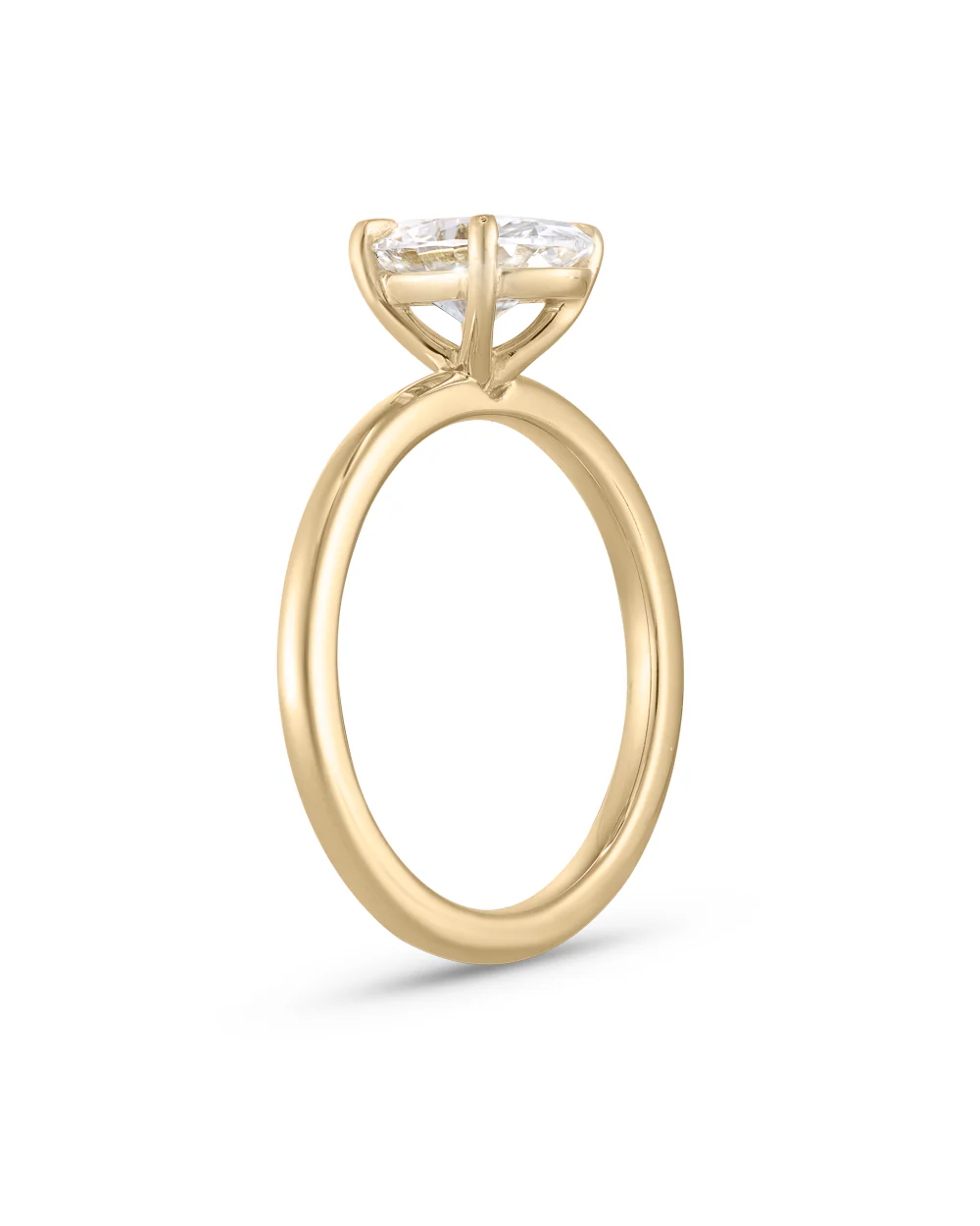 Grace 1.5ct Oval Diamond Engagement Ring - Image 6