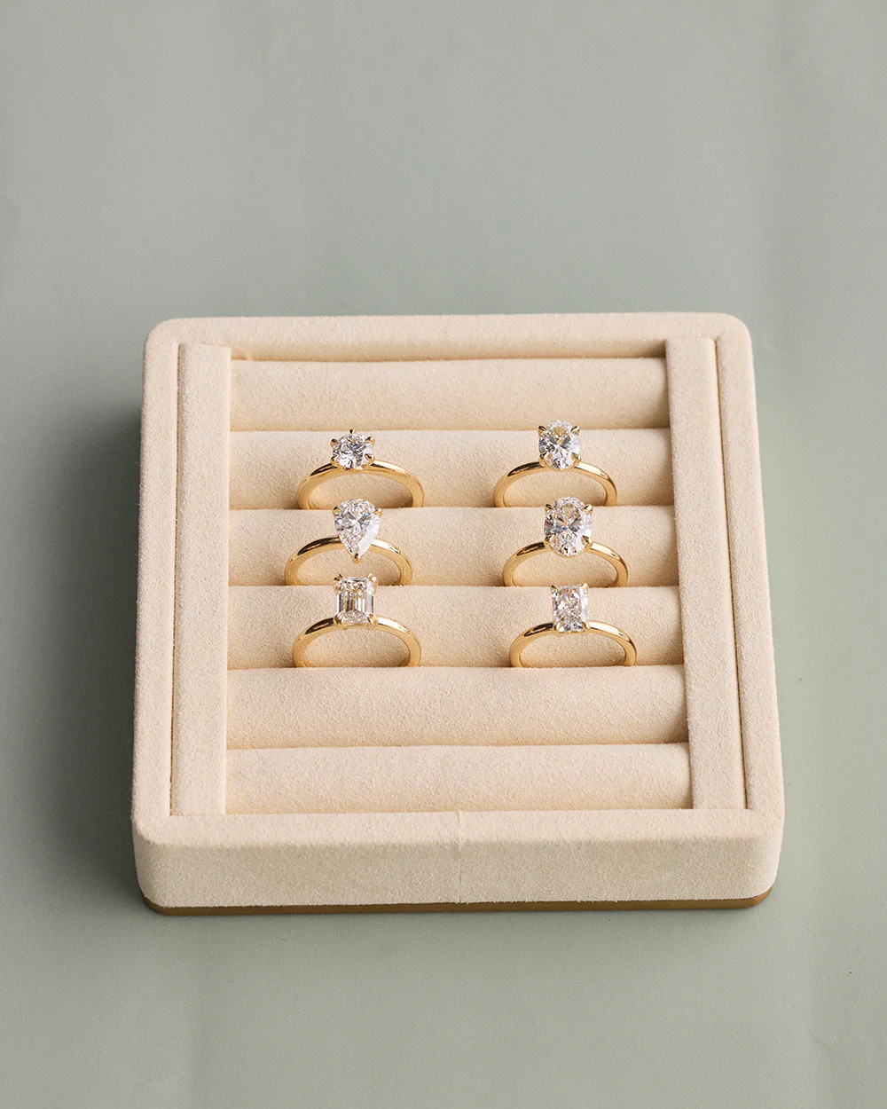 Jessica 1ct Brilliant Round Solitaire Diamond Engagement Ring - Image 8