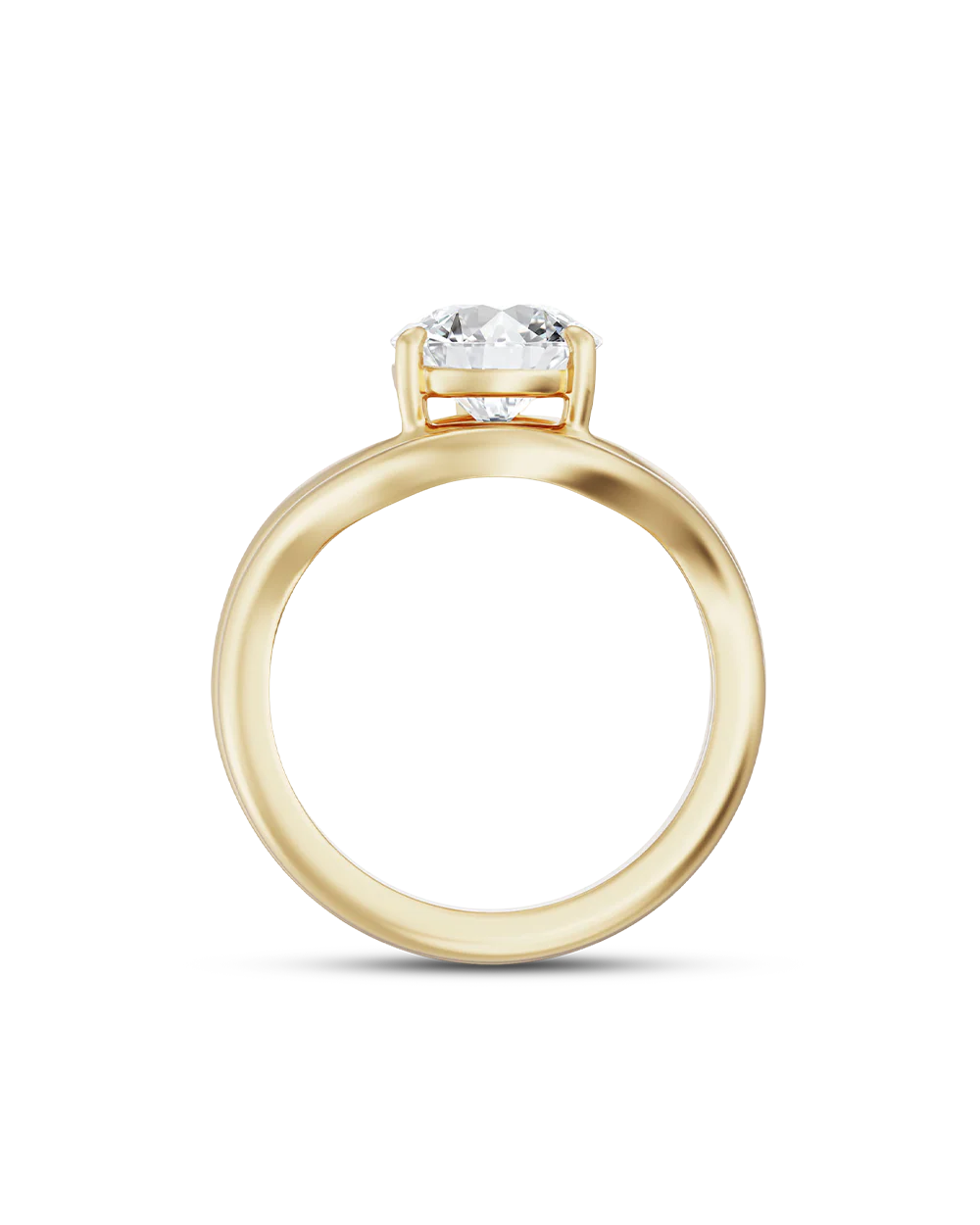 Leda 2.39ct Pear Diamond Engagement Ring - Image 10