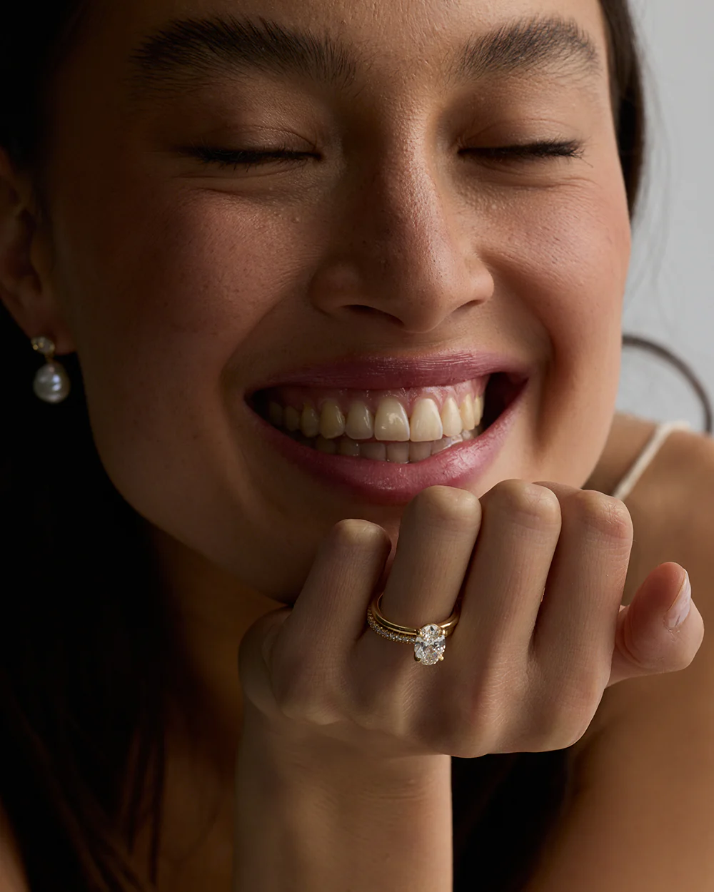 Violet Baroque Pearl Earrings - Image 9